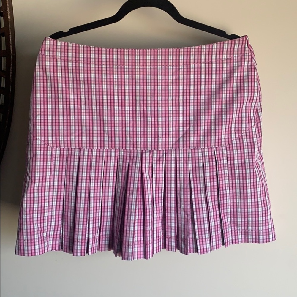 Pink Plaid Golf Skort!